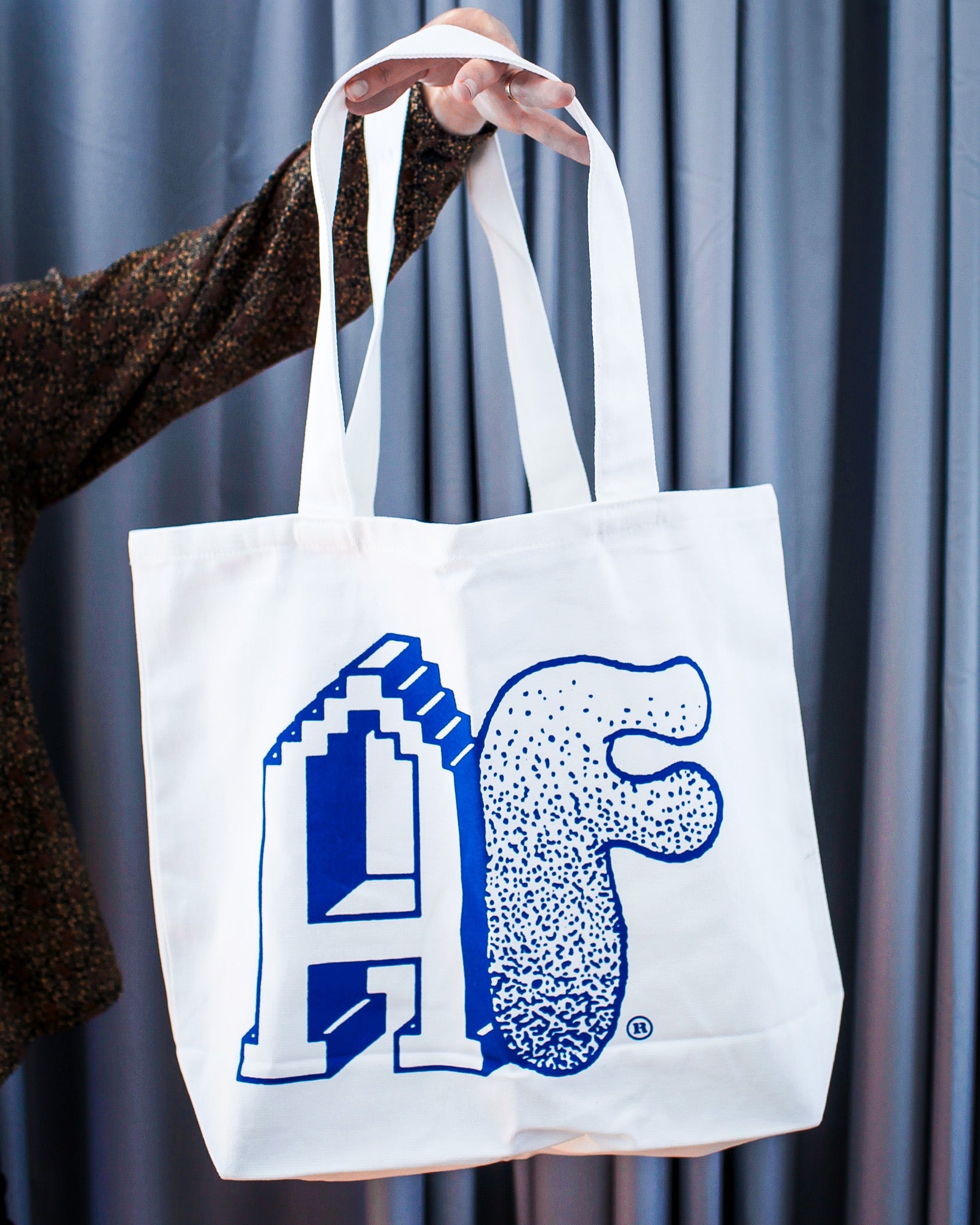 Black & Blue AF Tote